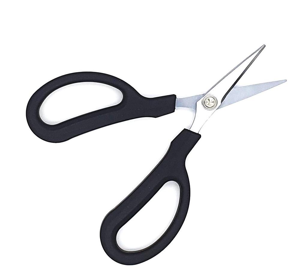 Nůžky na skelná vlákna PELLORO - plast.rukojeť (černá); mikrozoubky; ROBUSO