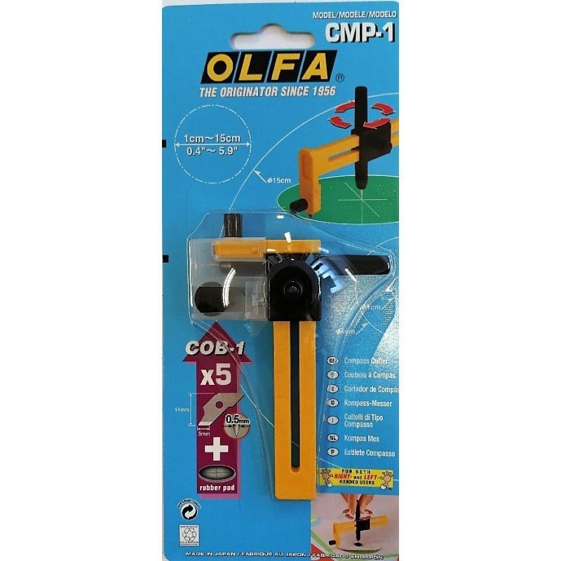 Rotační řezač OLFA,-kružítko