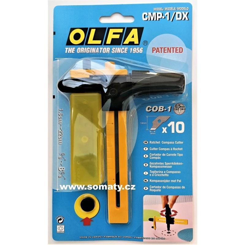 Rotační řezač OLFA,-kružítko