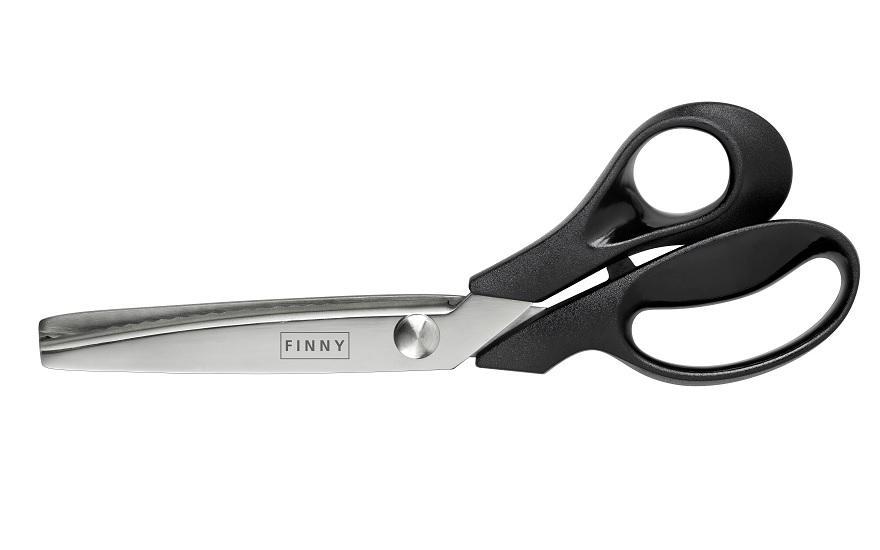 Entlovací nůžky-plast.rukojeť (černé); Kretzer Solingen FINNY