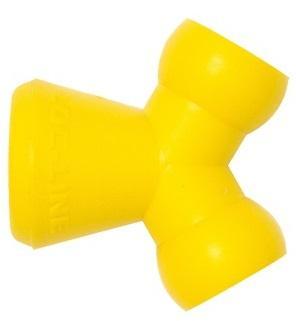 Y Rozdvojka LOC-LINE, 1/4"- žlutá
