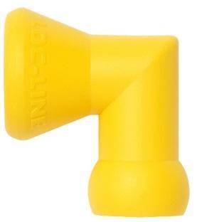Koleno LOC-LINE, 1/4"- žluté