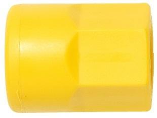 Redukce LOC-LINE, 1/4"- žlutá