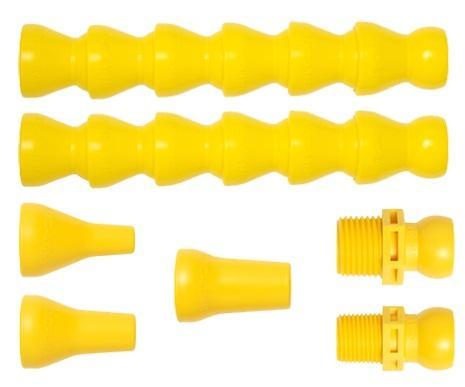 Sada LOC-LINE, 1/2" - žlutá