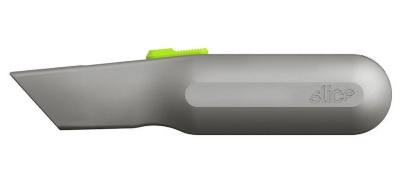 Bezpečnostní nůž automatický s kovovou rukojetí, keramická čepel, SLICE