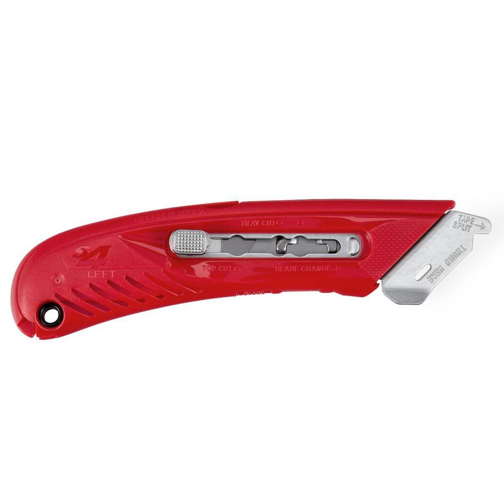 Bezpečnostní nůž s pevným kovovým krytem pro leváky, PHC
