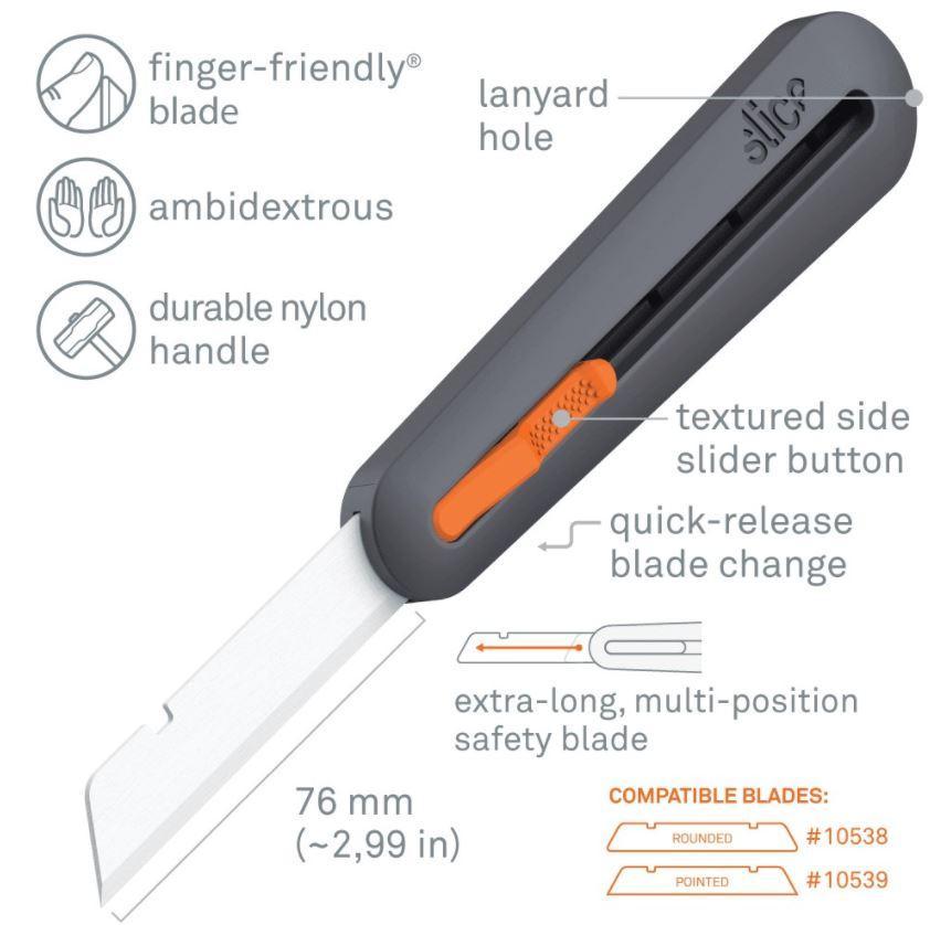 Bezpečnostní nůž polohovatelný INDUSTRIAL KNIFE ,SLICE
