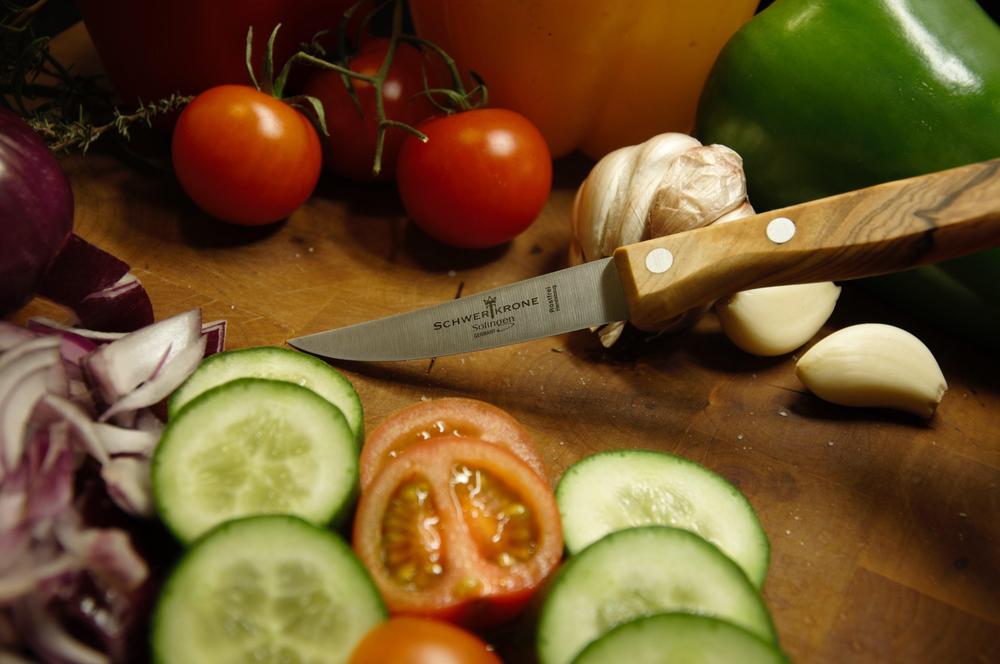 Nůž na ovoce a zeleninu; Německé kvality Schwertkrone Solingen
