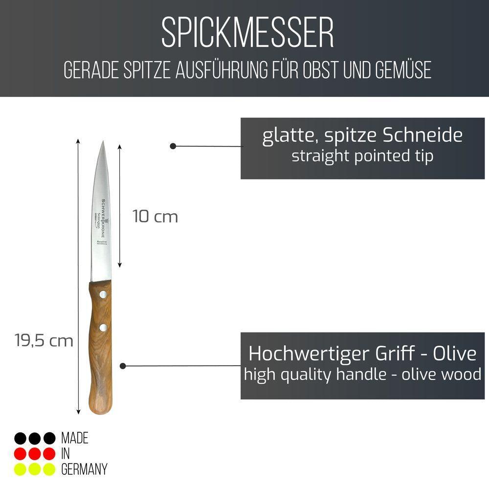 Špikovací nůž; Německé kvality Schwertkrone Solingen
