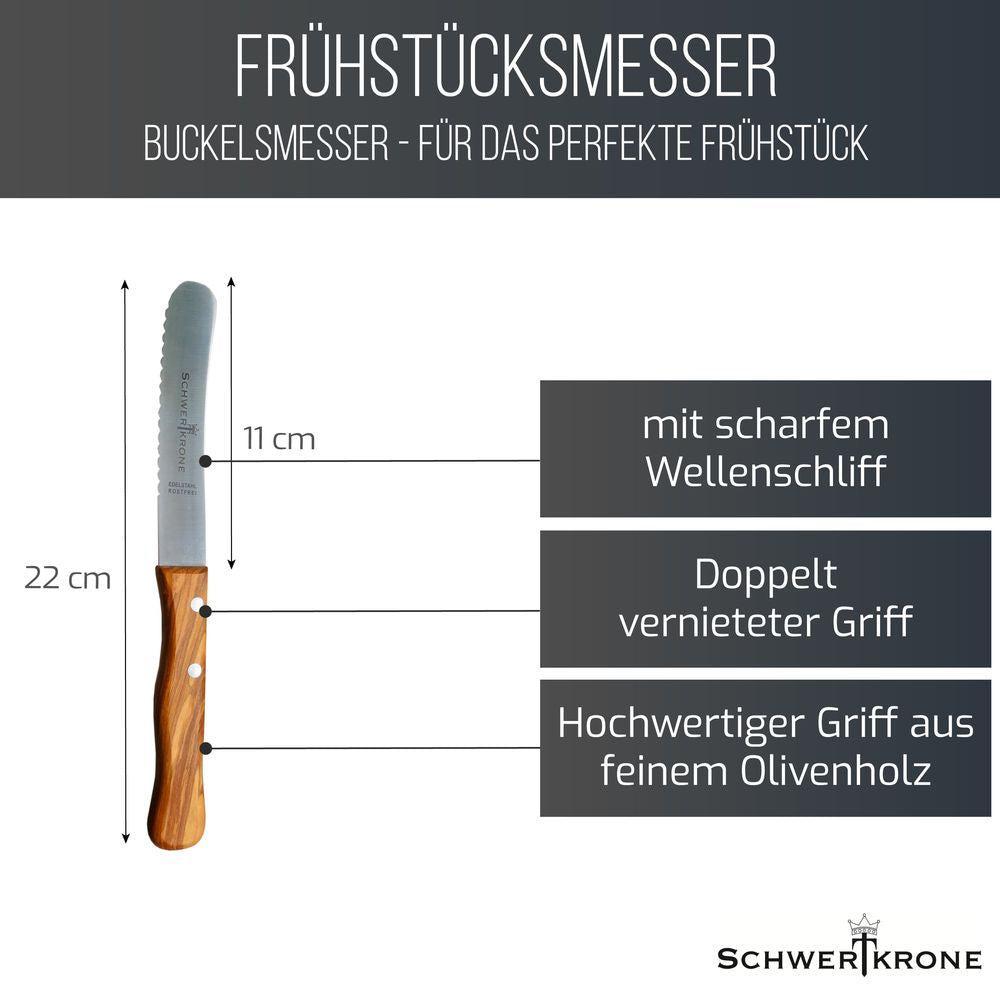 Roztírací nůž; Německé kvality Schwertkrone Solingen