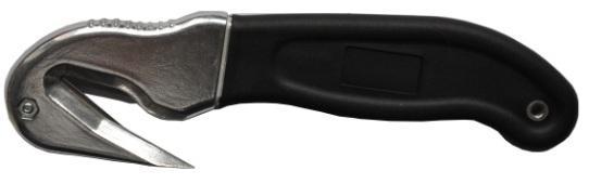 Bezpečnostní nůž s krytou čepelí-plast/kov, TT